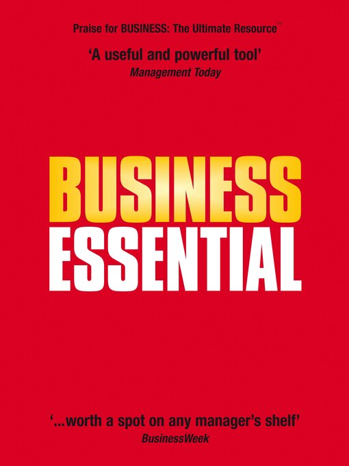 Title details for BUSINESS Essential by Bloomsbury Publishing - Available